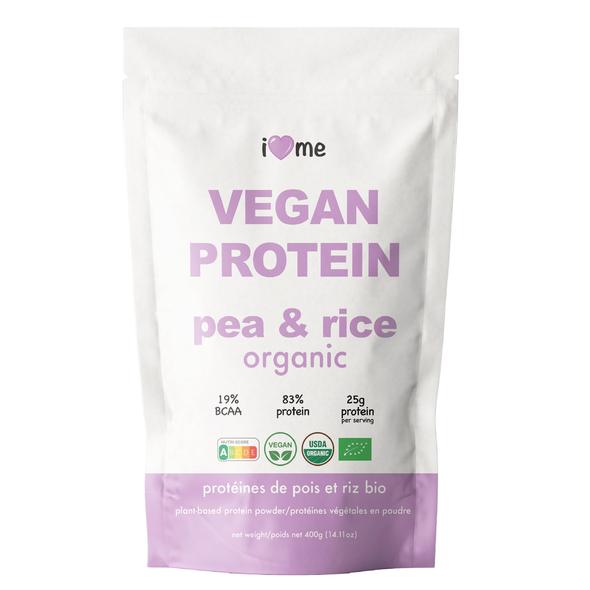 mix protéines riz et pois bio vegan